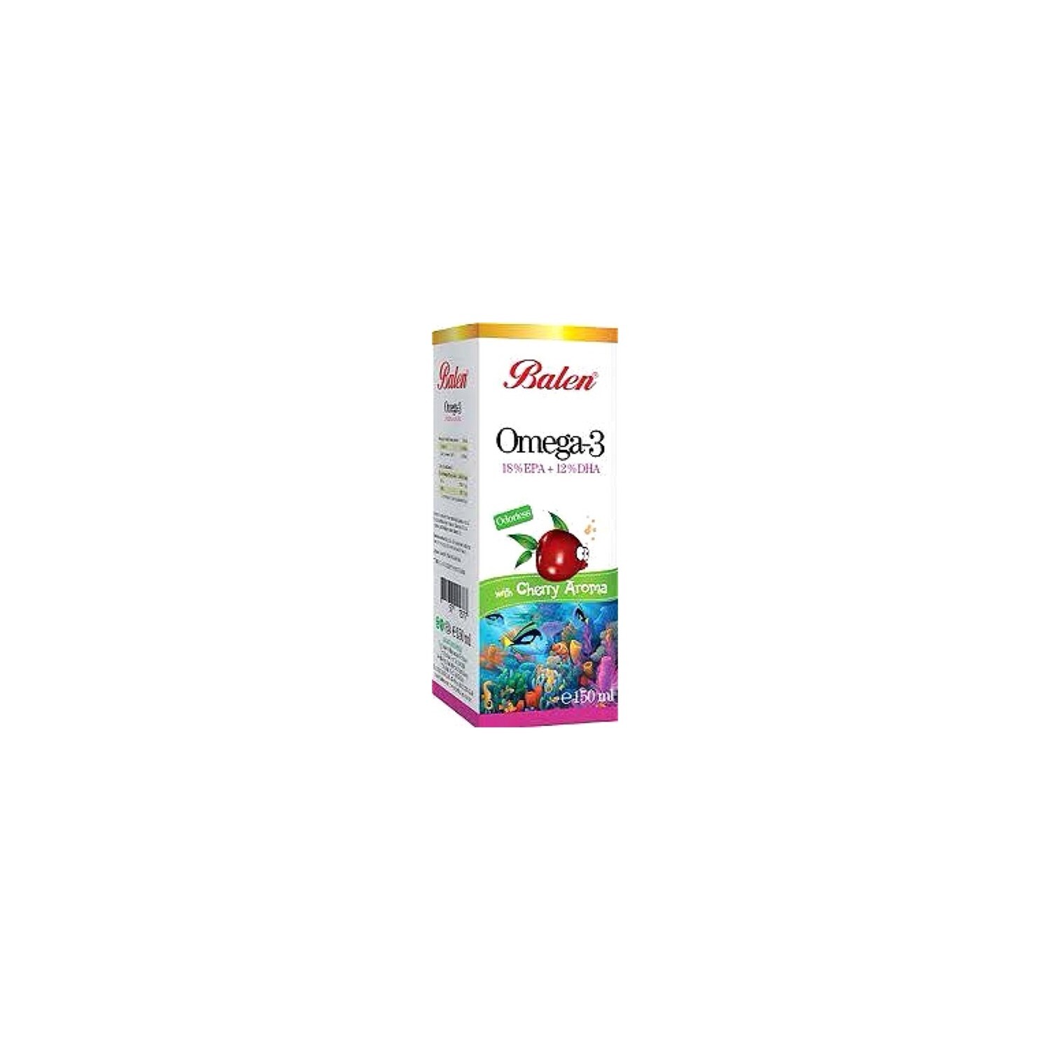 

Balen Omega 3 Fish Oil со вкусом уксуса 150 мл