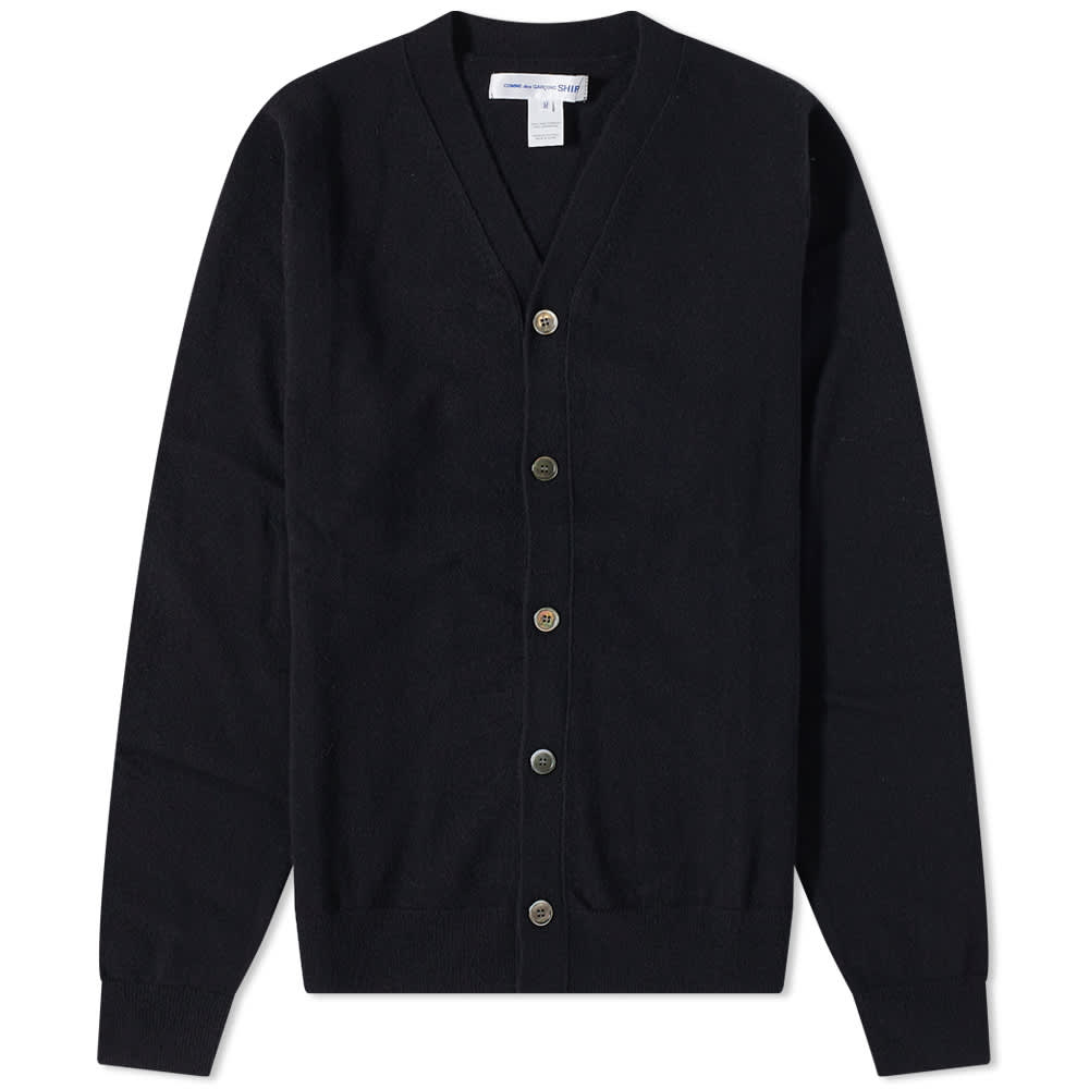 

Джемпер Comme des Garcons SHIRT Knitted V-Neck Cardigan, Черный