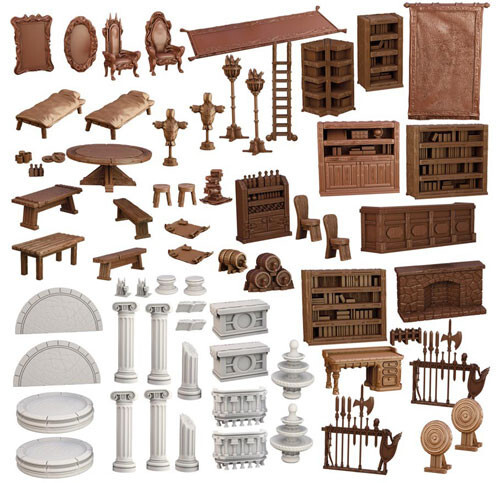 

Аксессуары Mantic Games Terrain Crate: Adventurers' Crate