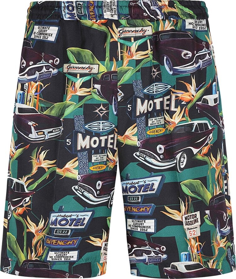 

Брюки Givenchy Motel Short Pants 'Multicolor', разноцветный