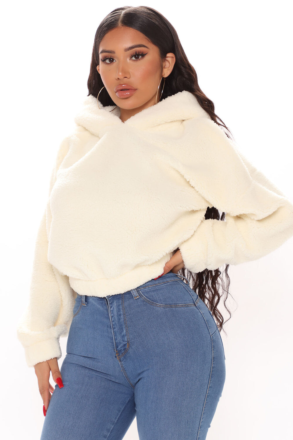 

Куртка Fashion Nova FU36447L, слоновая кость, Бежевый