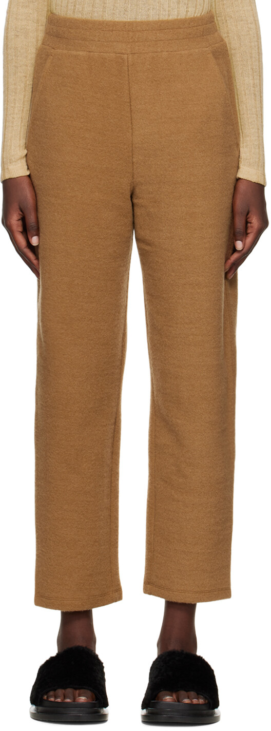 

Коричневые брюки Beira Lounge Max Mara Leisure