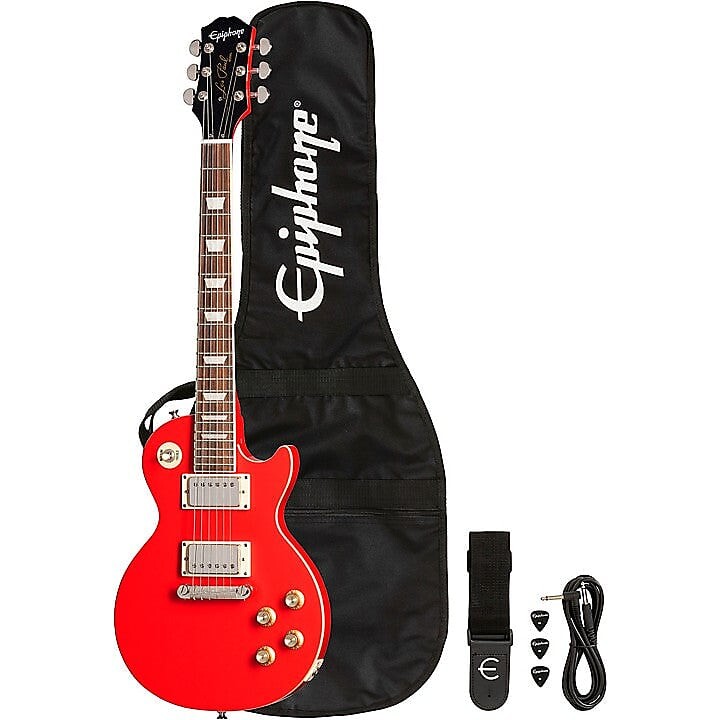 

Набор Les Paul для плееров Epiphone Power Player, красный цвет лавы Power Players Les Paul
