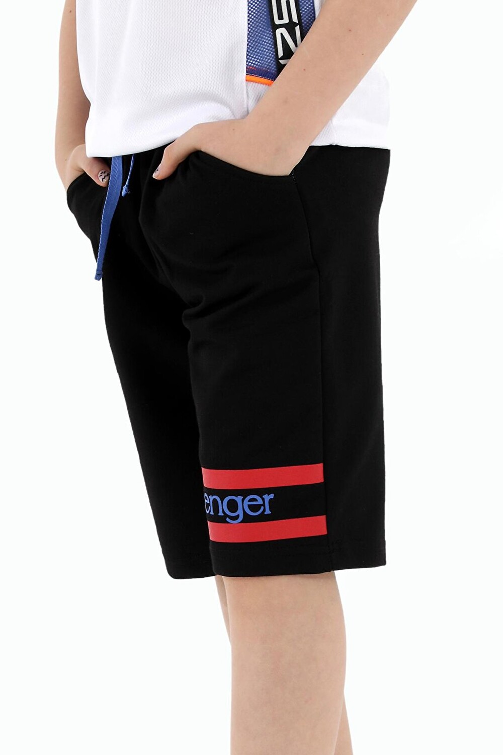 

PAULIEN Шорты для мальчиков черные SLAZENGER, Черный
