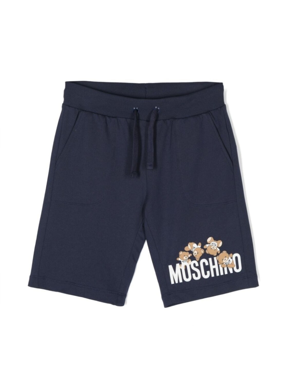 

Moschino Kids шорты Teddy Bear, синий