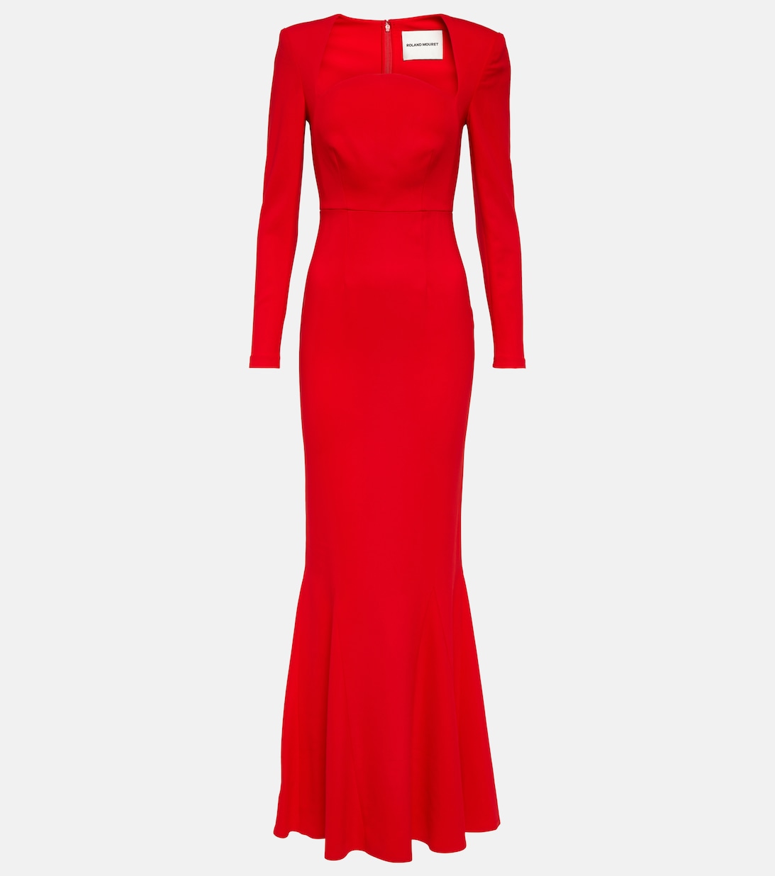 Платье из кади ROLAND MOURET, красный