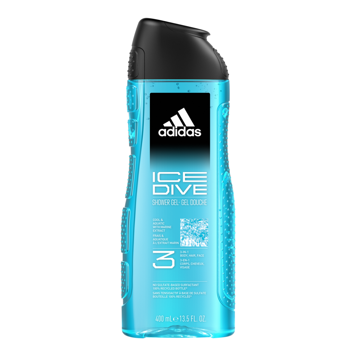Adidas Ice Dive гель для душа, 400 ml adidas adidas дезодорант стик для мужчин ice dive
