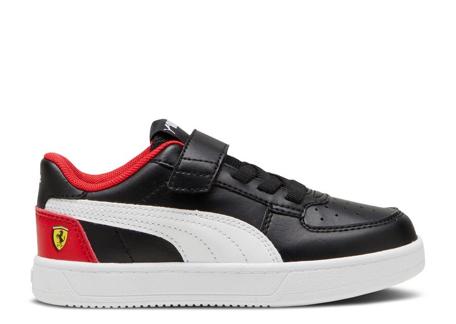 

Кроссовки Puma Scuderia Ferrari X Caven 2.0 Little Kid, цвет Black Rosso Corsa