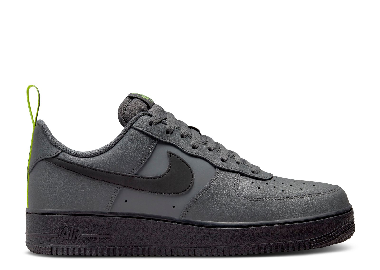 Кроссовки Nike Air Force 1 '07 'Iron Grey Volt', серый