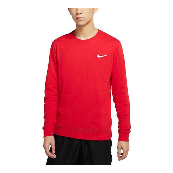 

Футболка Nike Sportswear Swoosh Casual Sports DA0336-657, красный