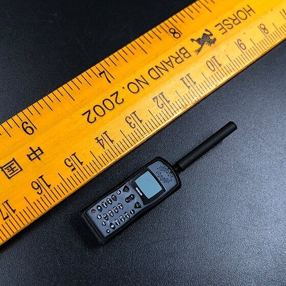 

Аксессуар для фигурок WJST1942 Satellite Telephone 1:6 Scale, 5 см