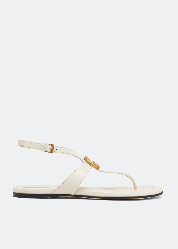 

Сандалии GUCCI Marmont sandals, белый