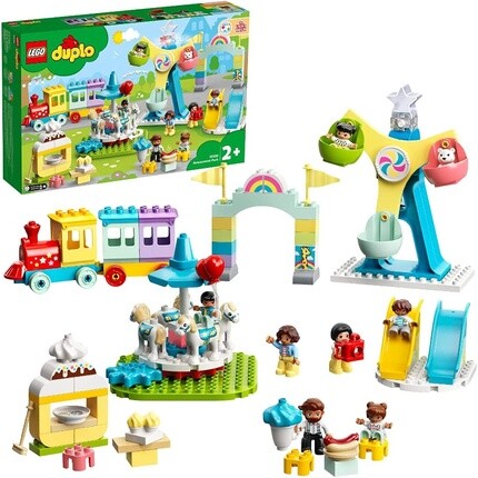 

Конструктор Lego 10956 Duplo парк приключений с аттракционами и поездом