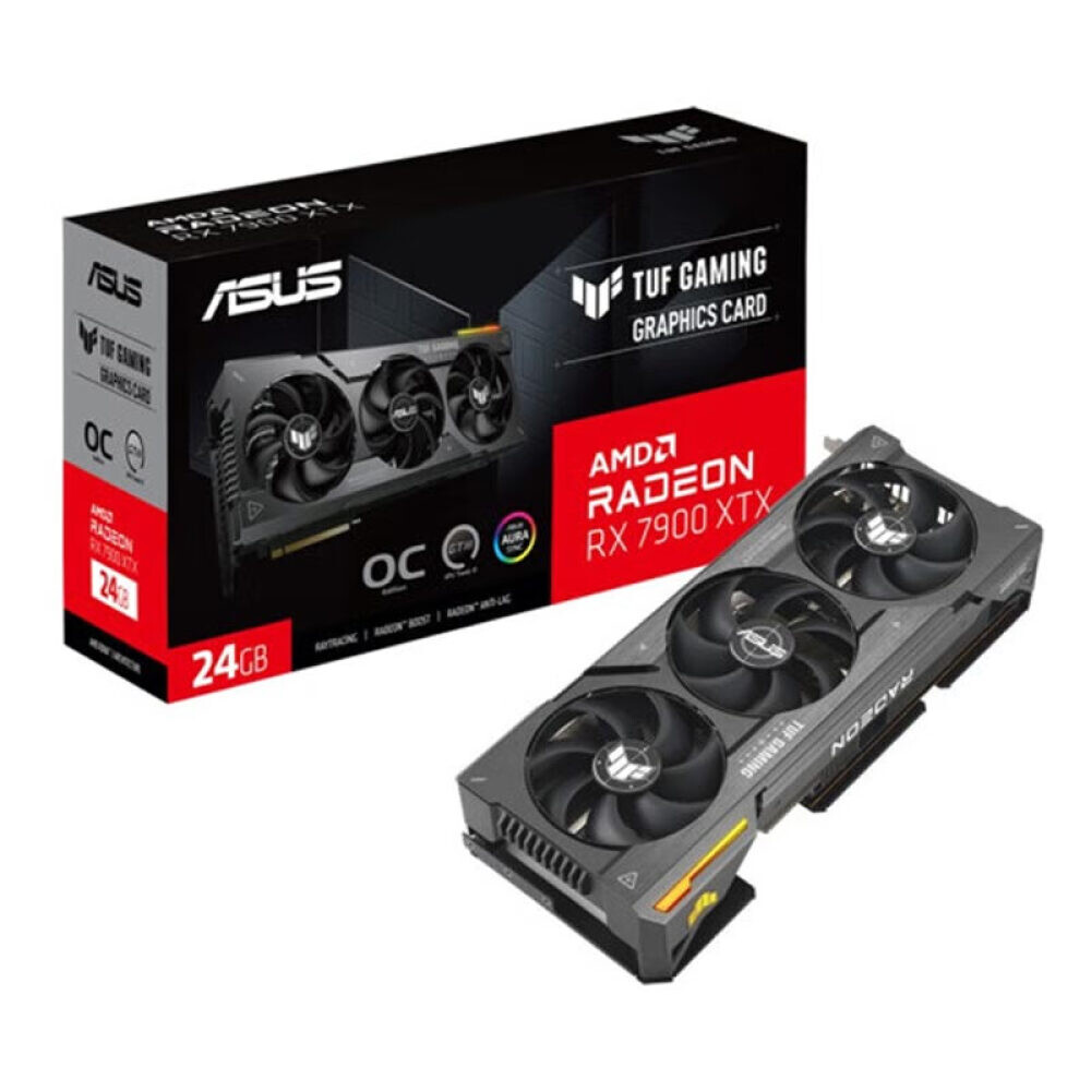 

Видеокарта Asus TUF Radeon RX 7900 XTX Gaming OC 24GB