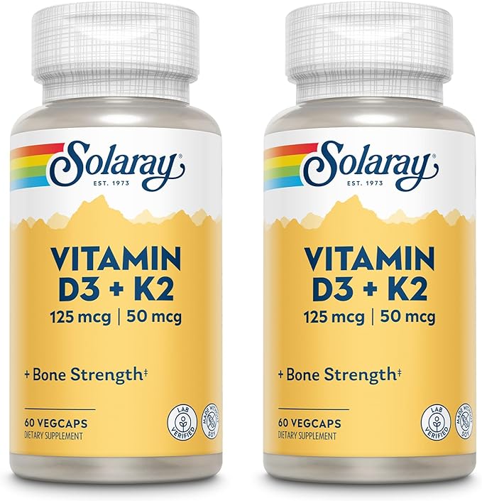 Витамин D3 5000 МЕ с витамином K2, мягкие капсулы — 60 шт.