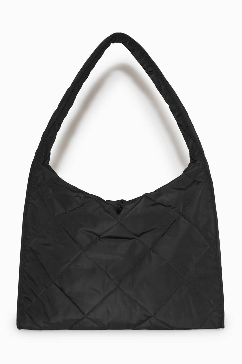 

Сумка оверсайз COS Diamond-Quilted, черный