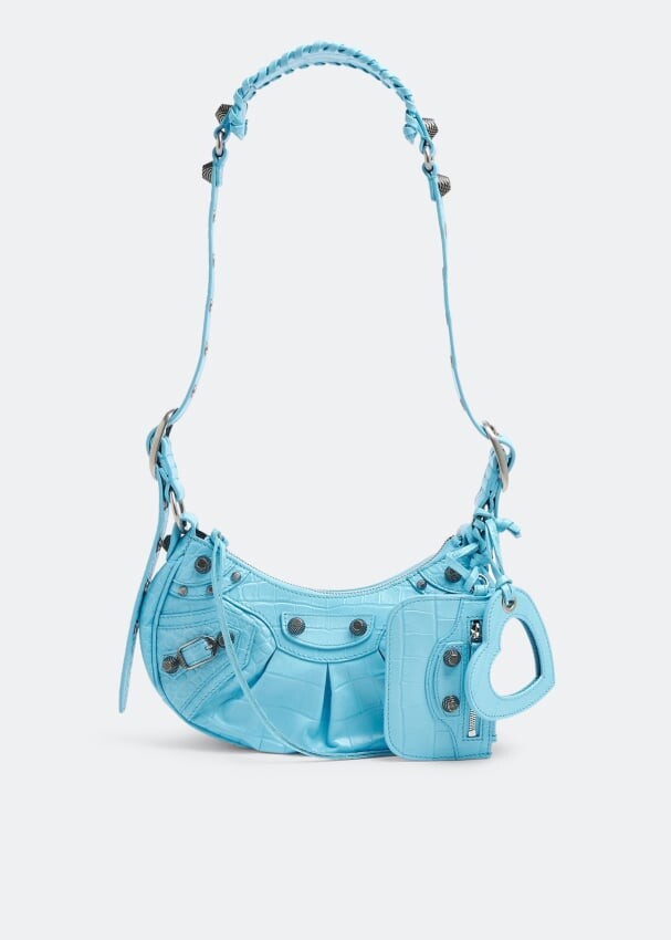 

Сумка BALENCIAGA Le Cagole XS shoulder bag, синий