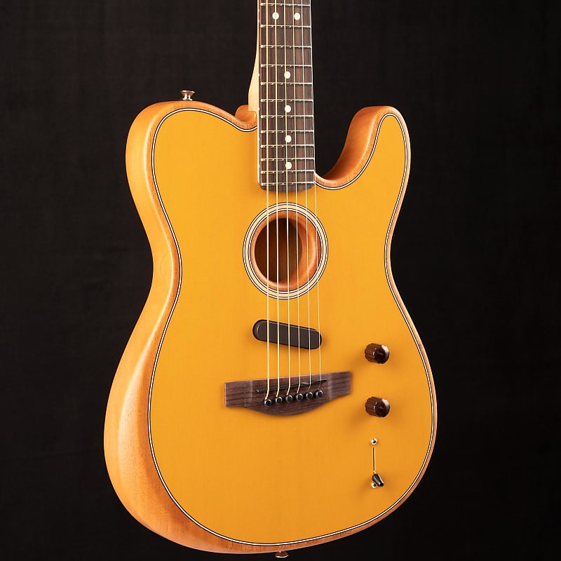 Гитара Fender Acoustasonic Player Telecaster Butterscotch Blonde 338