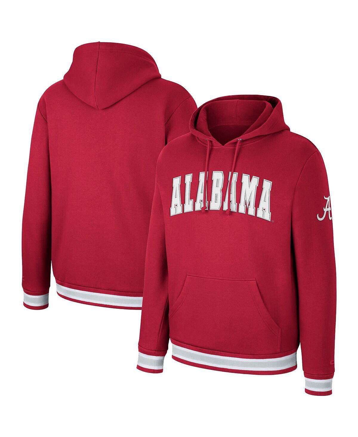 

Мужская толстовка с капюшоном crimson alabama crimson tide varsity arch Colosseum