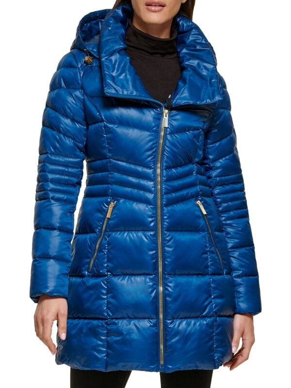 

Парка High Shine Guess, синий