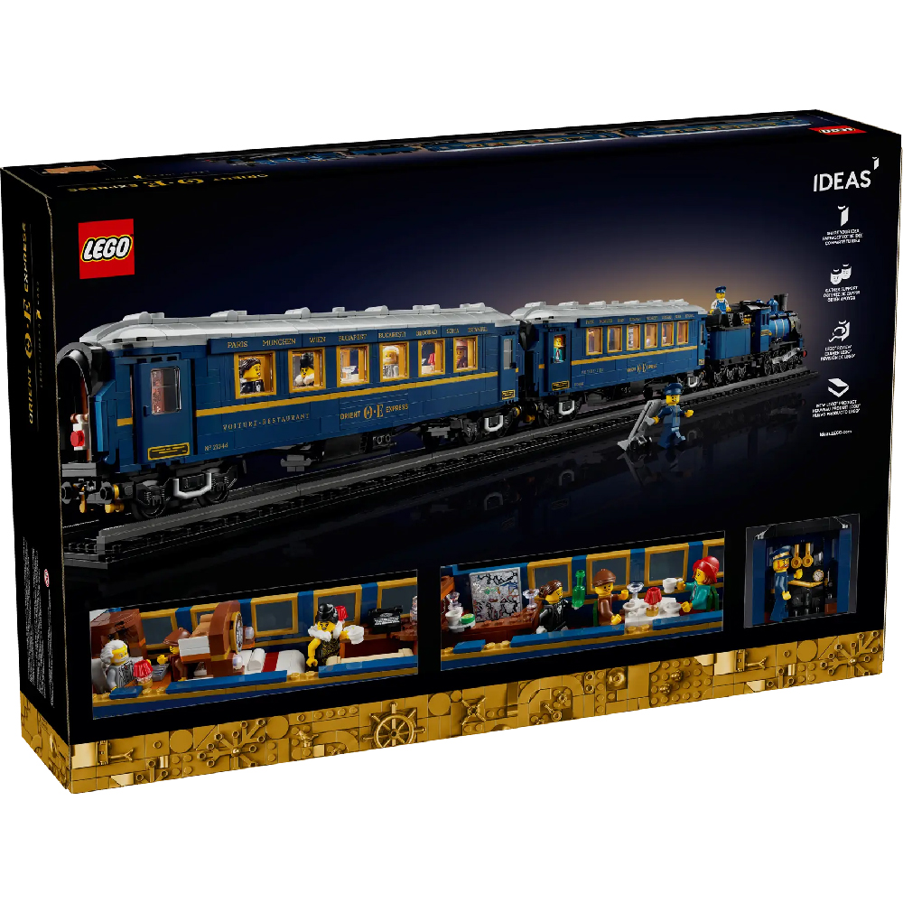 восточный экспресс бомбардировщик martin b 26 marauder Конструктор Lego The Orient Express Train 21344, 2540 деталей