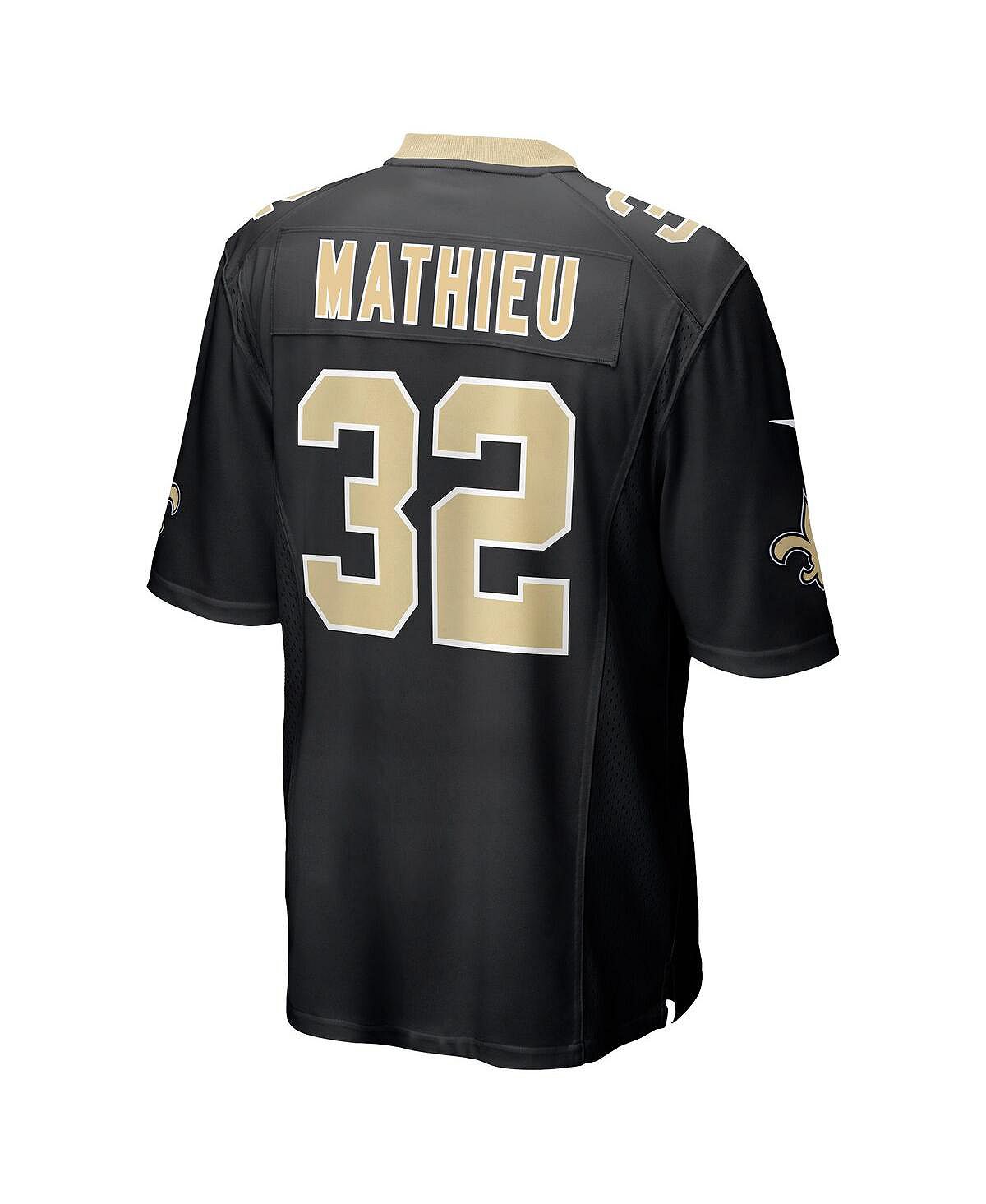 Мужская футболка tyrann mathieu black new orleans saints game jersey Nike,  черный – заказать по доступной цене из-за рубежа в «CDEK.Shopping»