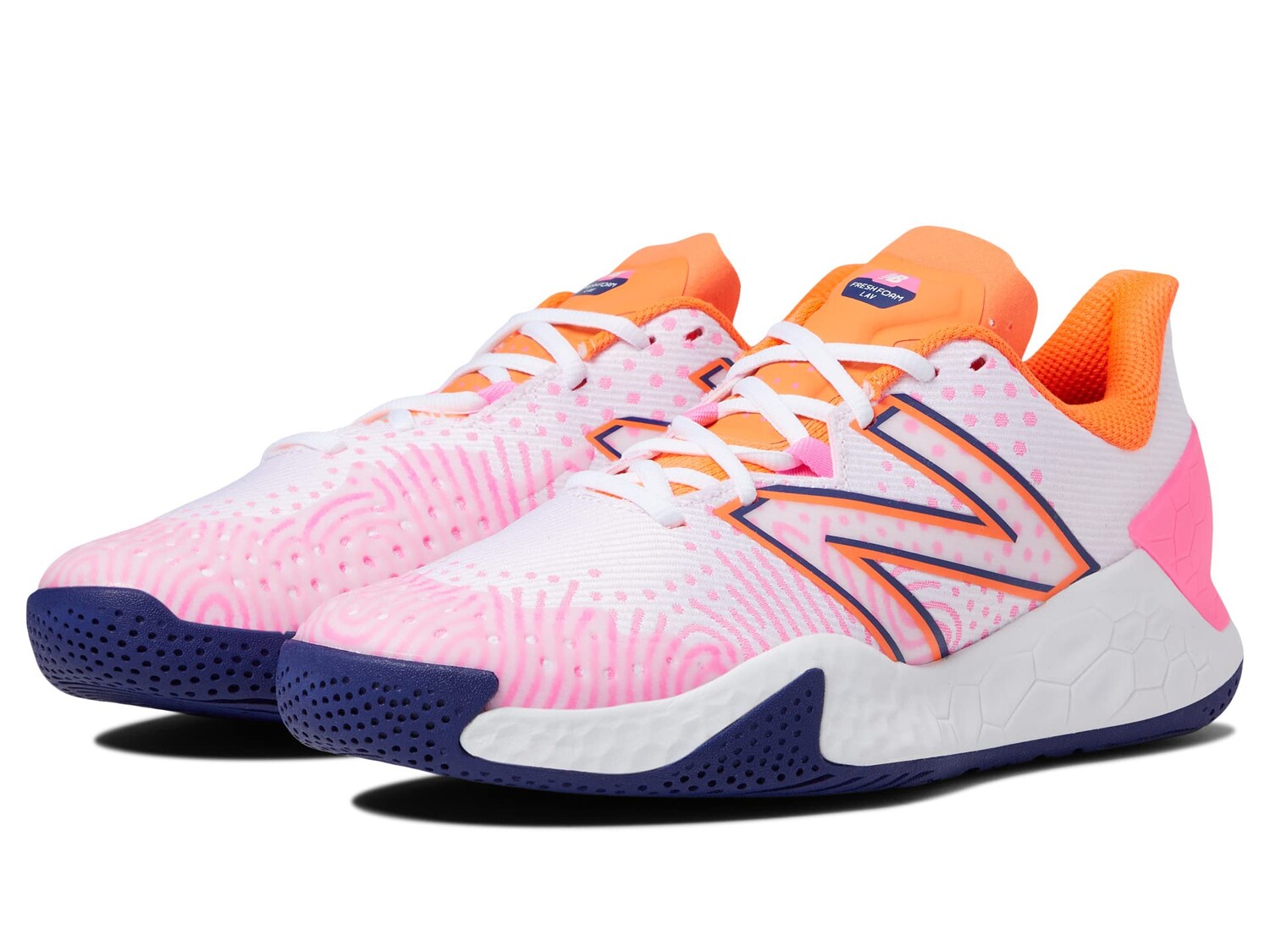 

Кроссовки New Balance Fresh Foam X Lav V2, розовый/оранжевый/темно-синий