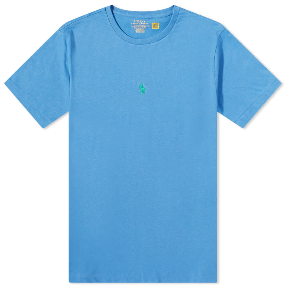 

Футболка Polo Ralph Lauren Centre Logo Tee, Синий