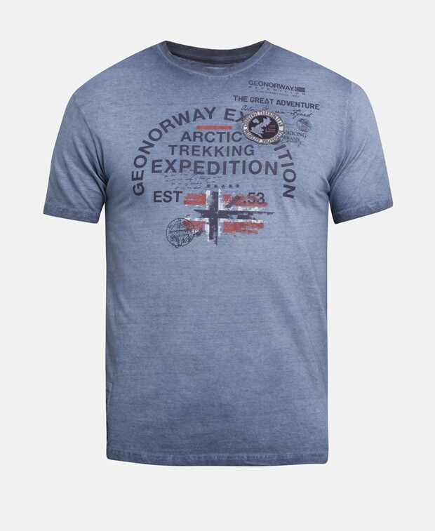 

Футболка Geographical Norway, темно-синий