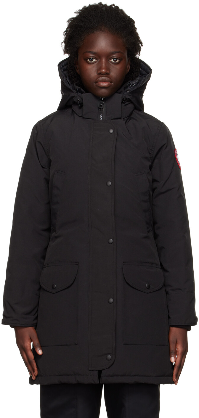 

Черный пуховик Trillium Canada Goose