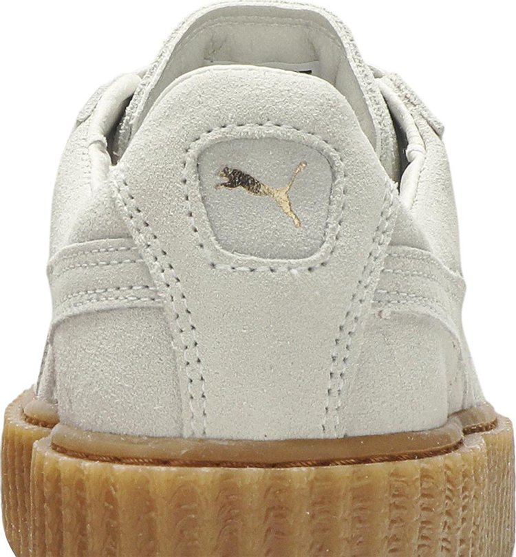 All white puma creepers best sale