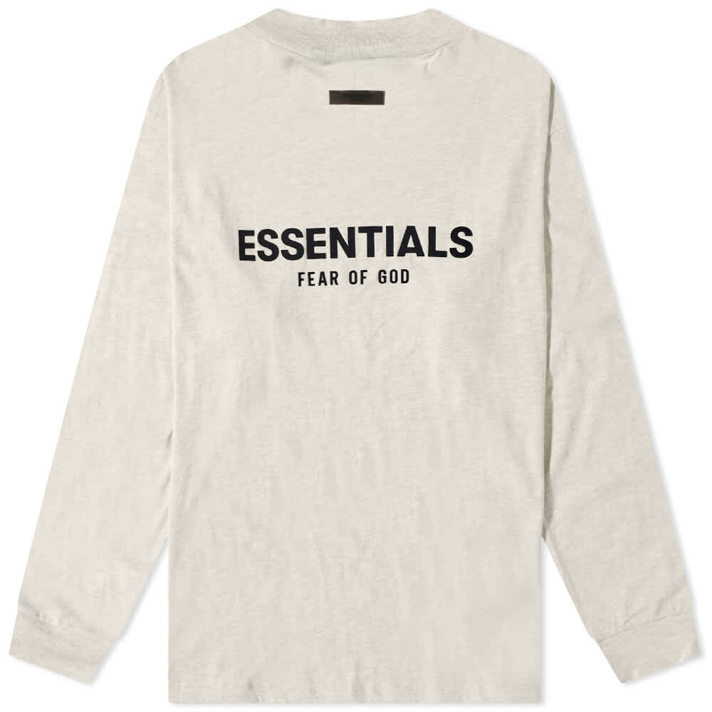 

Футболка FEAR OF GOD ESSENTIALS Logo Long Sleeve Tee