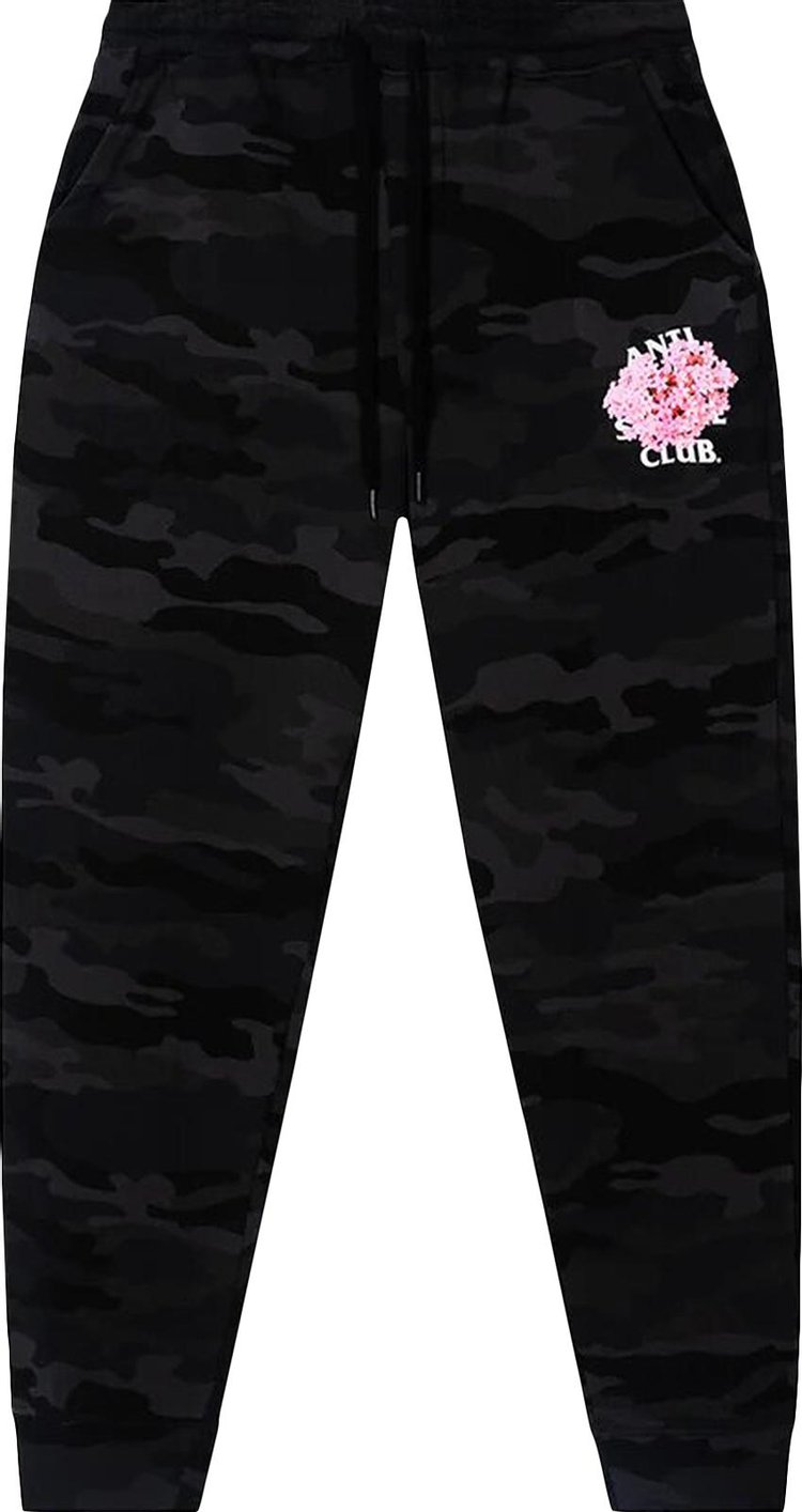 Спортивные брюки Anti Social Social Club All Rise Sweatpants 'Black', черный - фото