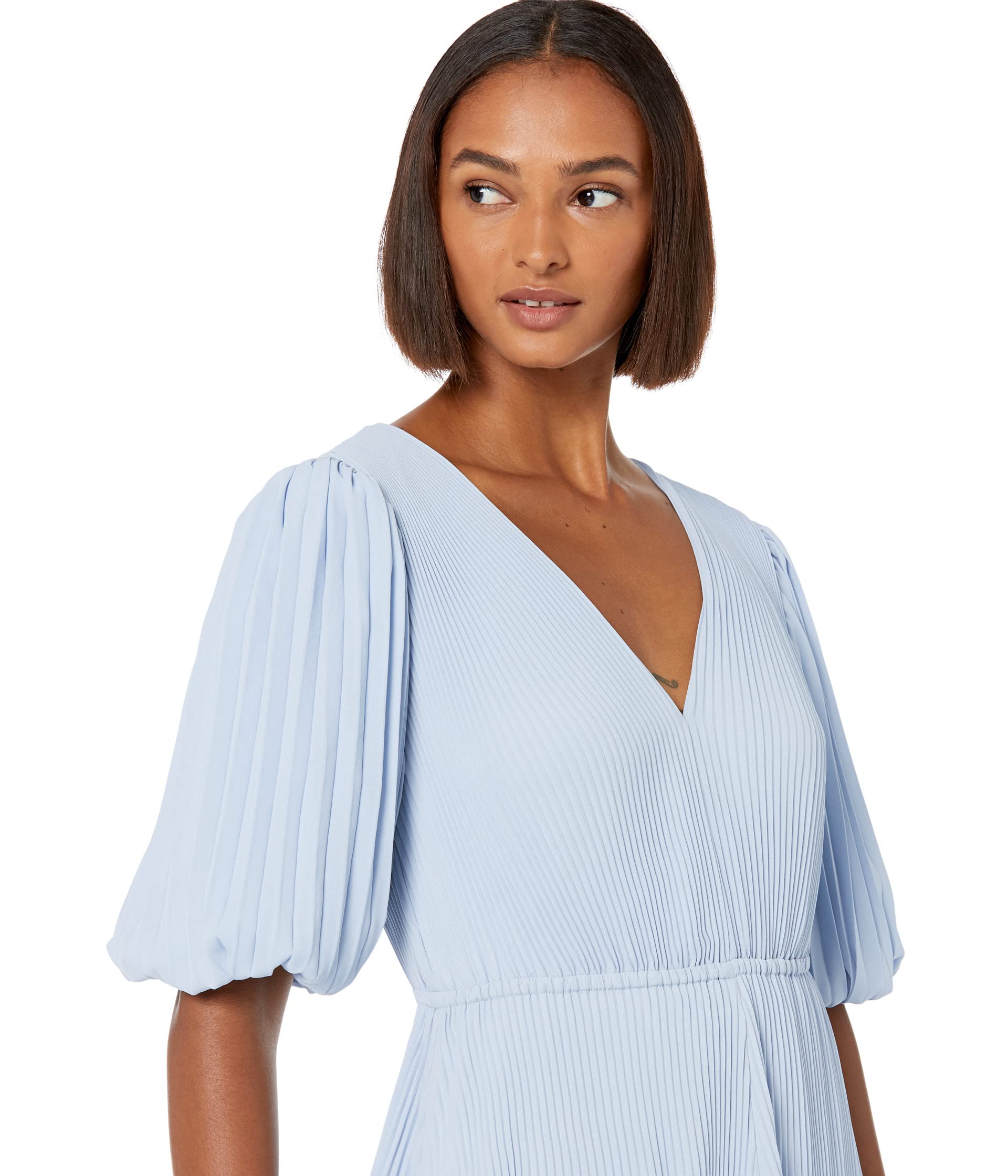 Milly elle pleated dress