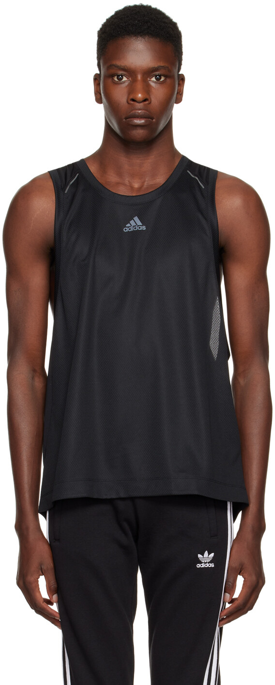 

Черная майка для тренировок HIIT Spin adidas Originals