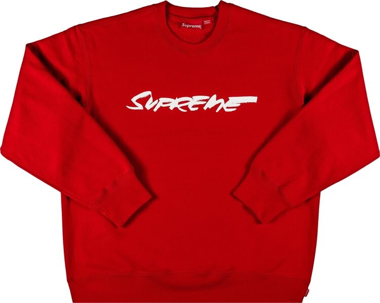 Толстовка Supreme Futura Logo Crewneck 'Red', красный свитшот supreme futura logo crewneck желтый