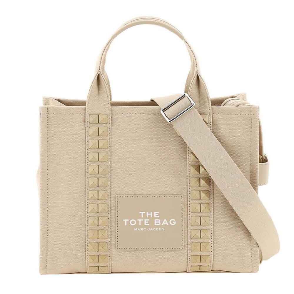 

Сумка-тоут Marc Jacobs The Medium Studded, бежевый