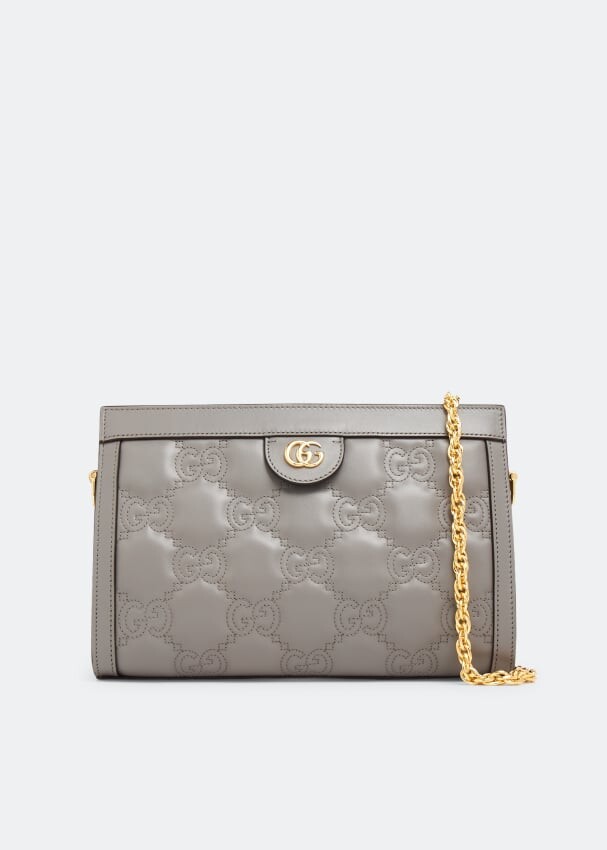 

Сумка GUCCI GG Matelassé small bag, серый