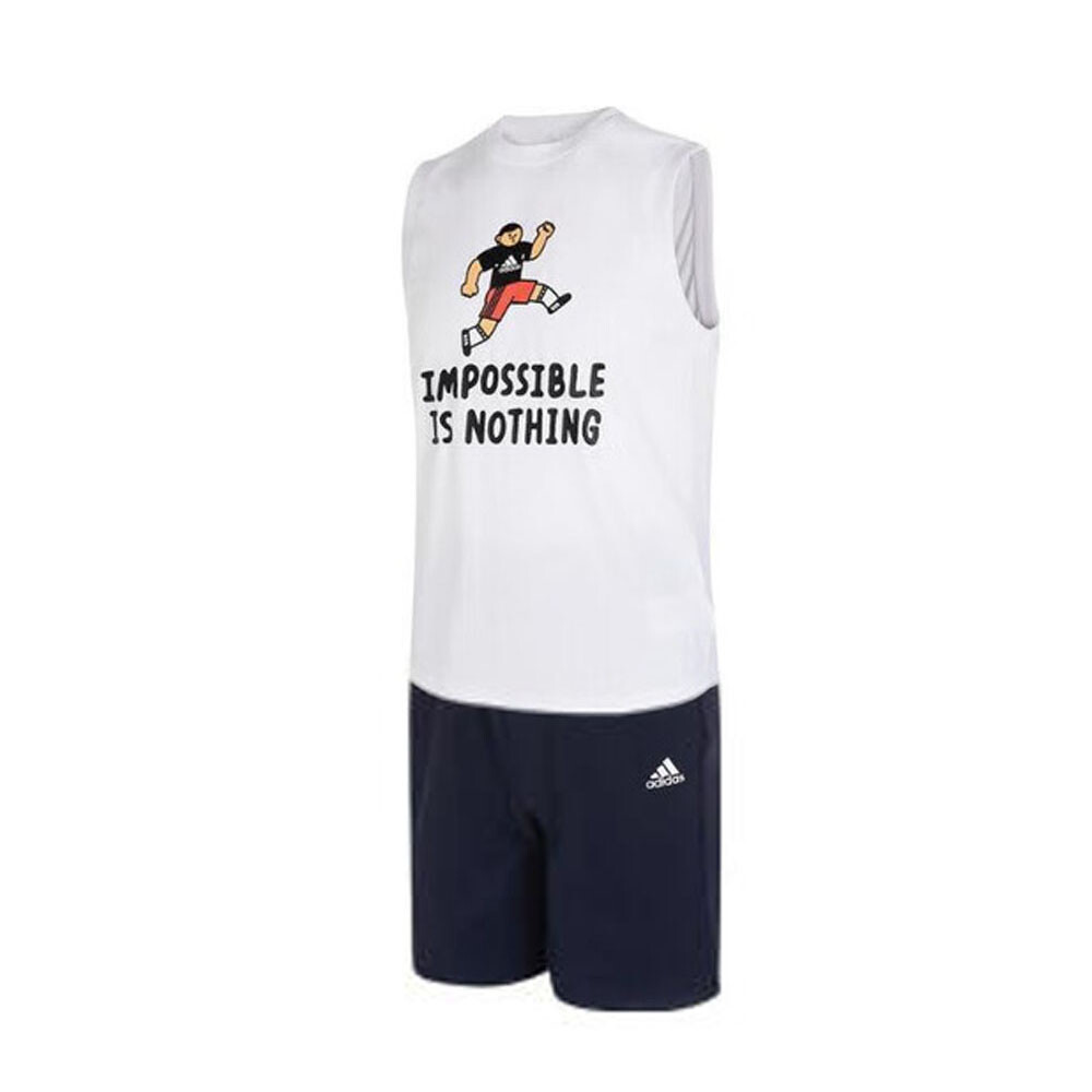 

Спортивный костюм Adidas Kids Jb, белый/синий