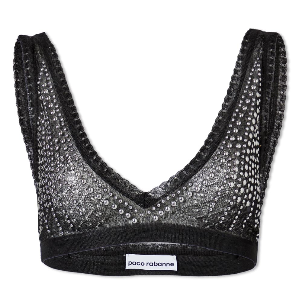 

Топ Paco Rabanne Beaded Bralet Top