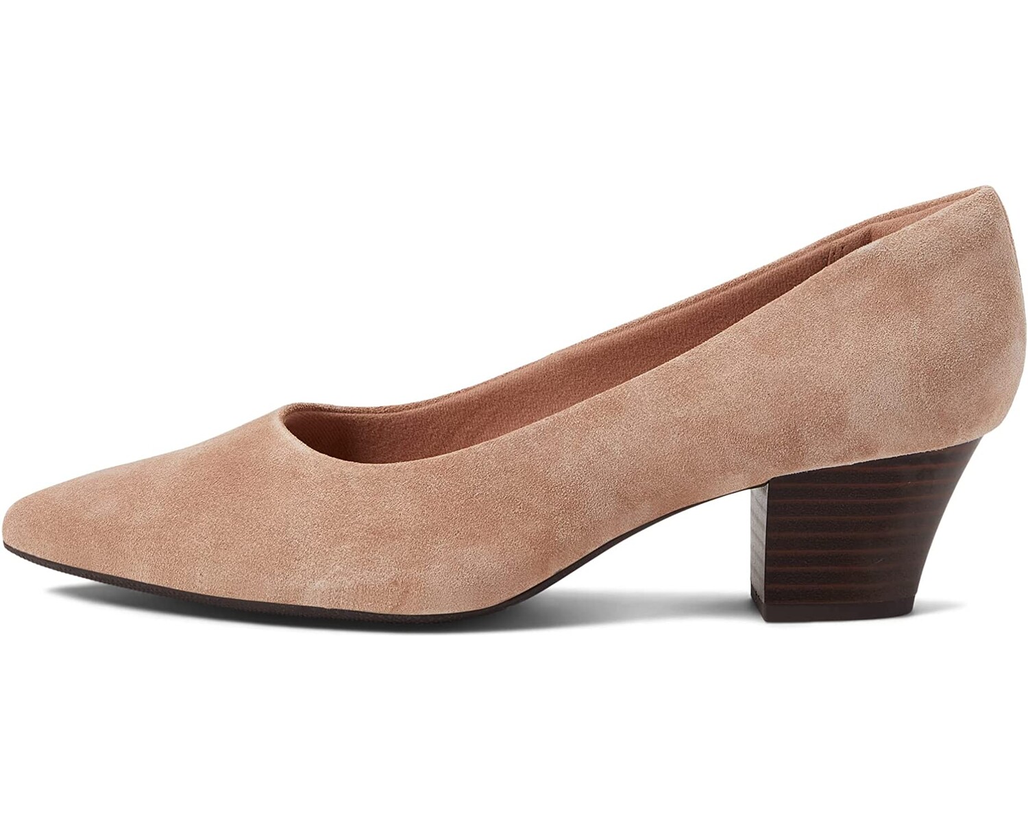 

Туфли на каблуках Teresa Step Clarks, замша
