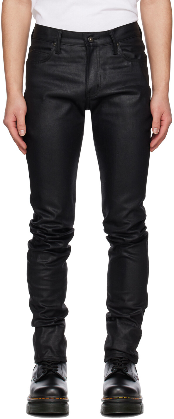 

Черные джинсы Super Guy Naked & Famous Denim