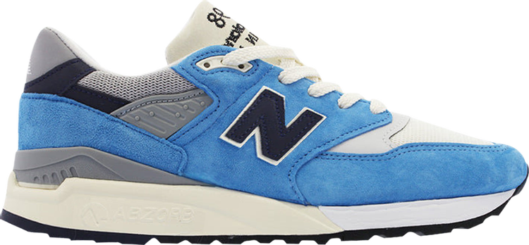 Кроссовки New Balance J.Crew x 998 'Light Blue', синий - фото