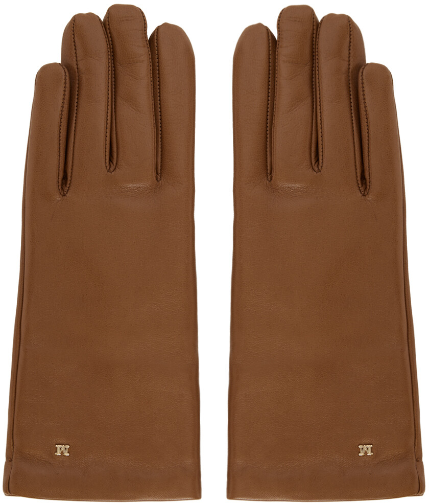 

Коричневые перчатки Spalato Max Mara