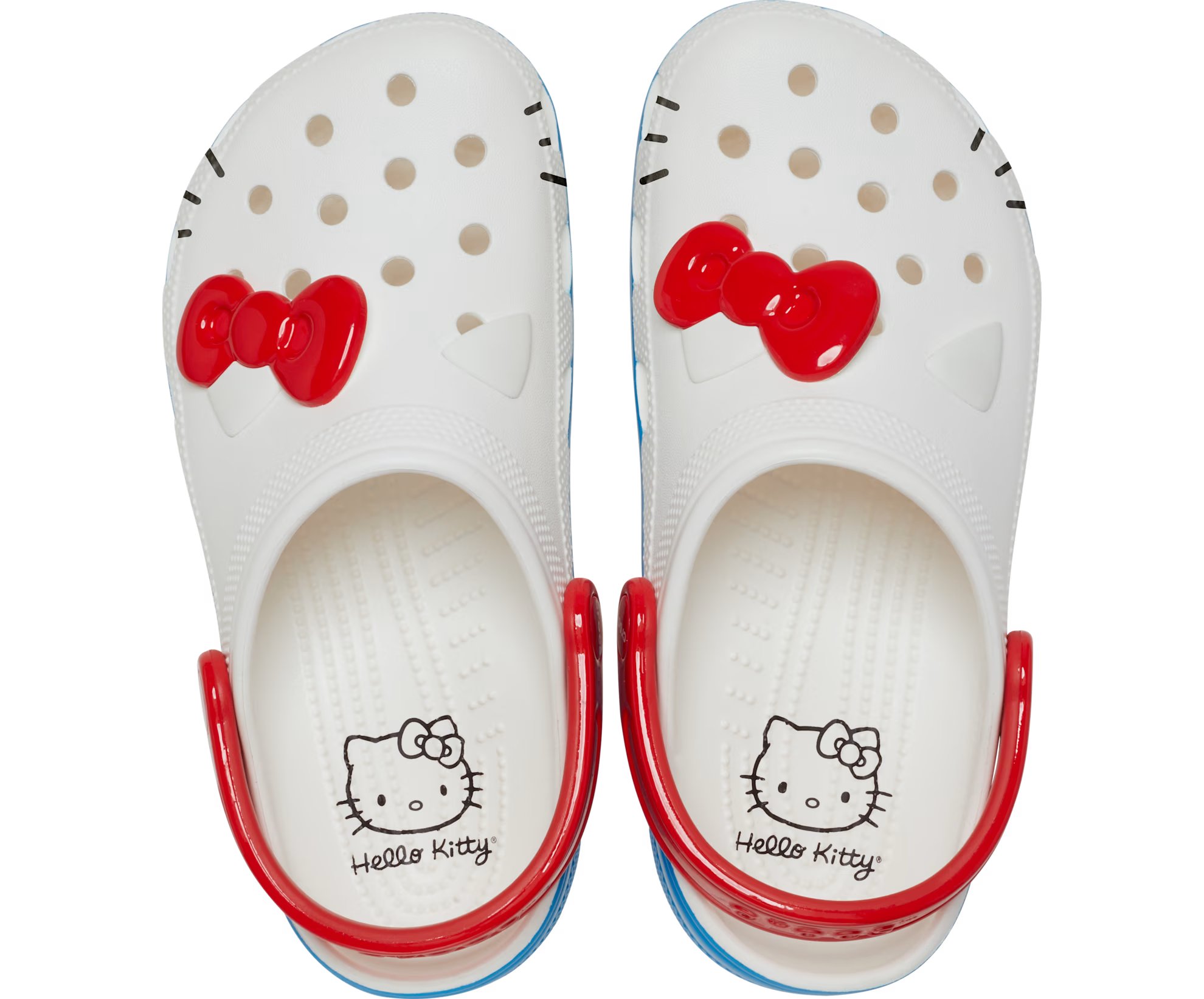 цена Сабо Crocs Classic x Hello Kitty, белый