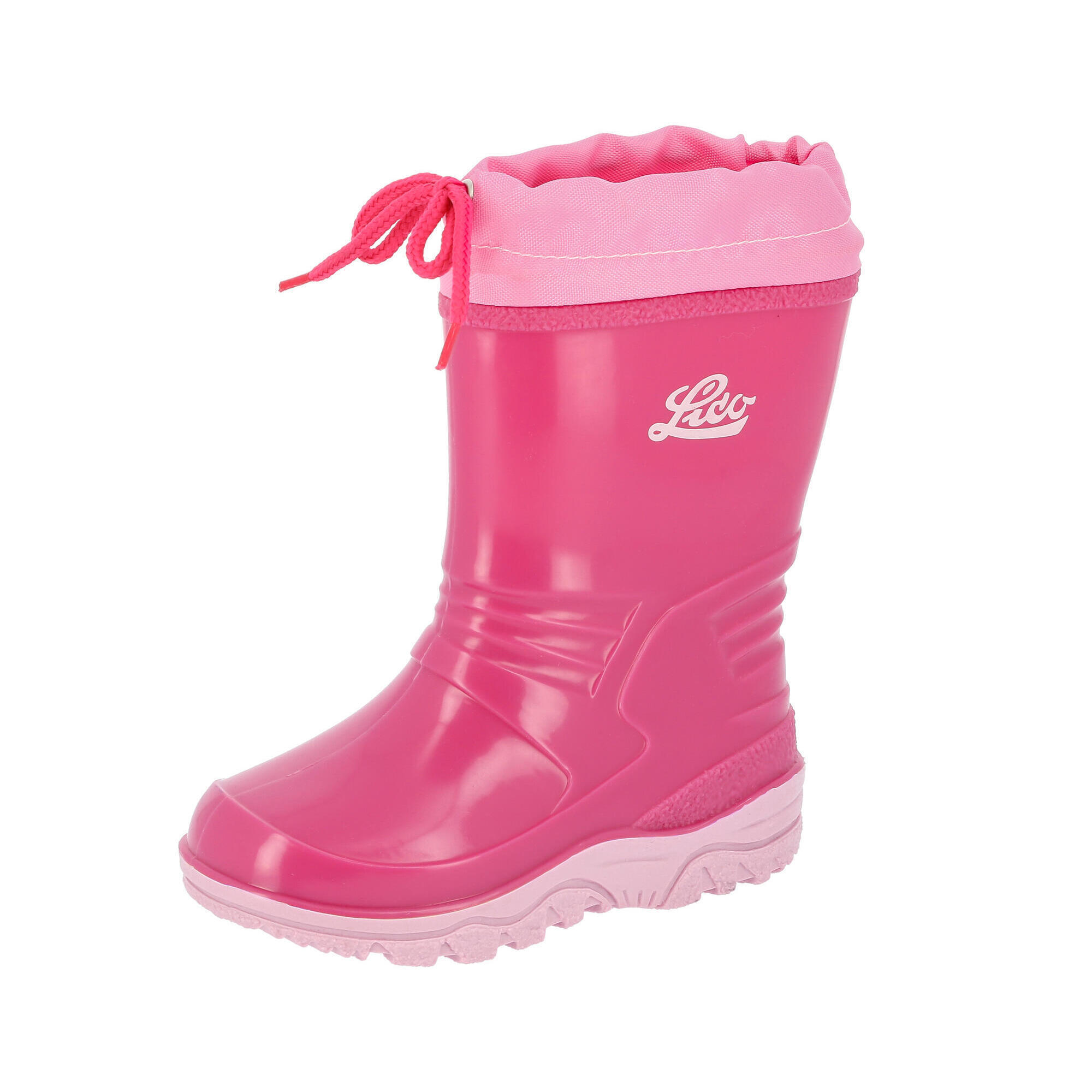 цена Резиновые сапоги розовые девочки резиновые сапоги Power Blinky LICO, розовый