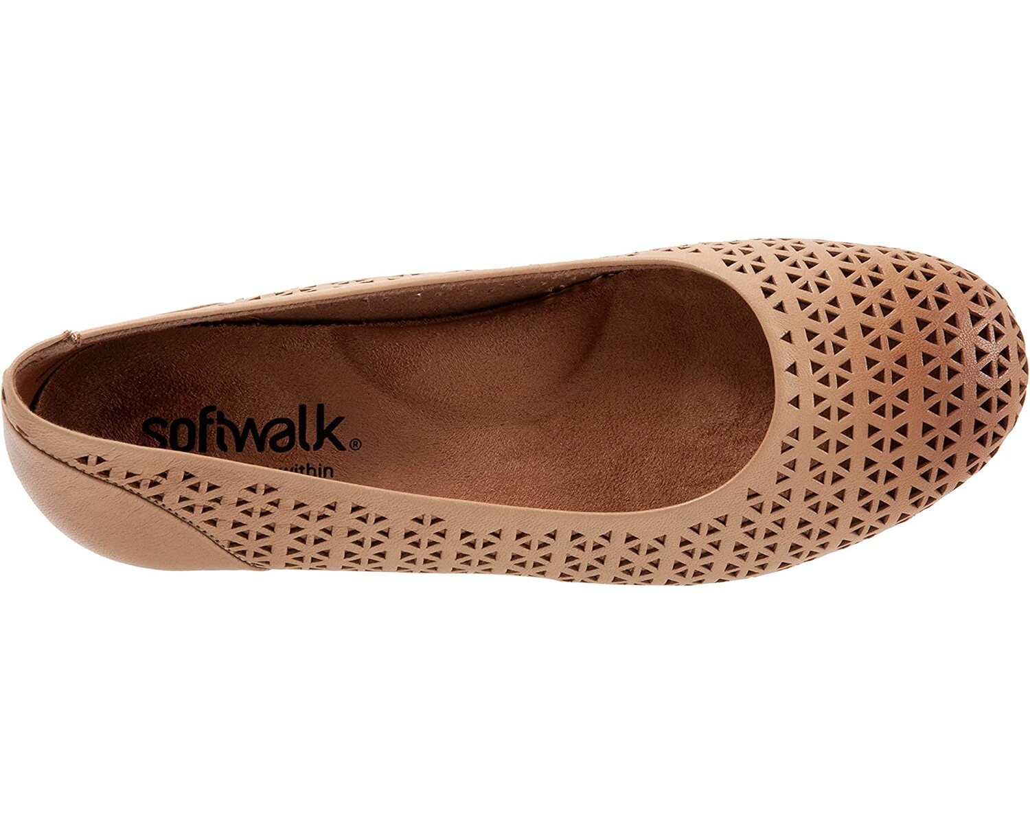 

Туфли на плоской подошве Sonoma SoftWalk, мокко перф