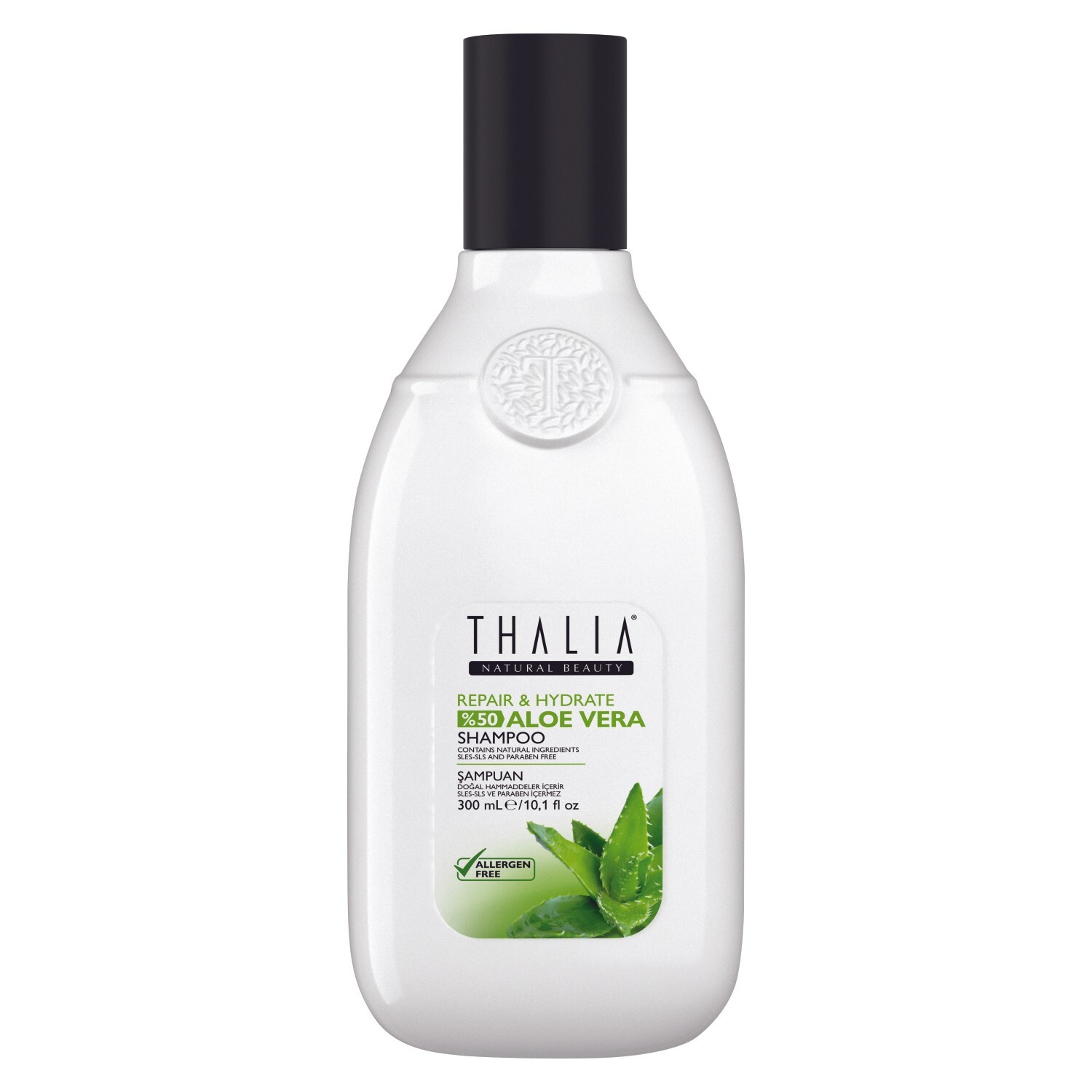 

Шампунь Thalia Restorative Hair Care с 50% экстрактом алоэ вера, 300 мл