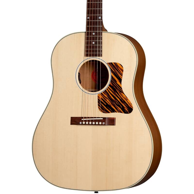 Акустическая гитара Gibson J-35 Faded 30-х в цвете Antique Natural OCRS3FAN