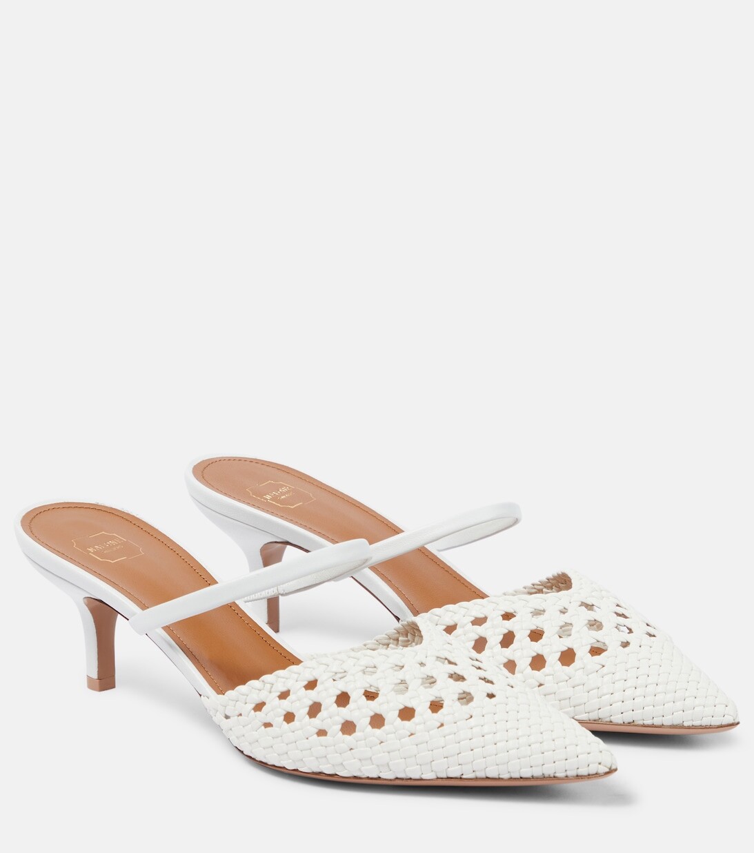 

Мюли Marla 45 из искусственной кожи Malone Souliers, белый